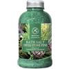 AROMATIKA trust the power of nature Sale da Bagno al Pino Cembro 600 g - Sale Marino con Olio Essenziale di Pino Svizzero Naturale - Cura del Corpo - Aromaterapia - Bellezza