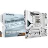GIGABYTE B850M EAGLE WIFI6E ICE Scheda Madre - CPU AMD Ryzen serie 9000, VRM digitale a 8+2+2 fasi, fino a 8200 MHz DDR5 (OC), 1 x M.2 PCIe 5.0 + 1 x PCIe 4.0, Wi-Fi 6E, LAN 2.5 GbE, USB 3.2 Gen 2