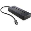 HP Hub Multi porta USB-C Universale, Compatibile con PC dotati di Porta USB-C, Power Delivery e DisplayPort, Nero