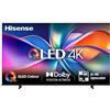 Hisense TV 58 QLED 4K 2025 58E78Q, Smart TV VIDAA U8, Dolby Vision, HDR 10+, Game Mode Plus, Dolby Atmos, Alexa Built-in, VIDAA Voice, Tuner DVB-T2/S2 HEVC 10, lativù 4K, 58'', 2025 QLED 60Hz