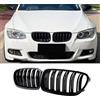 Hengjiayao E92 E93 Griglia per BMW Serie 3 E92 Coupé E93 Cabrio 328i 335i Facelift 2011-2013 nero lucido (non per M3) Anteriore Rene (For 3er E92 E93 2010-2013 LCI)