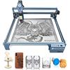 SCULPFUN S9 Incisione Laser, Effetto la ser 90W CNC macchina da taglio, DIY incisore laser metallo Legno marcatura laser, area lavoro 410 mm x 420 mm