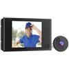 Floweringbeter Spioncino digitale con schermo LCD da 3 5 pollici e ampio angolo di visione di 120 gradi, con videocitofono esterno 720P HD per la sicurezza