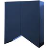 BD BARCELONA DESIGN madia mobile contenitore BRIDGES MEDIUM TRIANGLE - BRIDGE 140 M TRIANGLE B7020