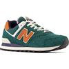 New Balance Suola Neo 574 V2 Accessori da Viaggio-Portafogli, caffè Verde Chiaro, 40.5 EU Unisex-Adulto