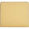 Fossil Logan Portafoglio clutch in pelle o poliestere per donna, 10.16 cm L x 2.54 cm W x 8.89 cm H, Crema chiaro
