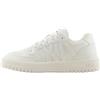 Armani Exchange Duck, Cross-Gender Project, Logo On Tongue, Scarpe da Ginnastica Donna, Bianco spento, 36.5 EU