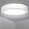 EXTRASTAR Plafoniera LED 12W(=85W), Bianco naturale 4200K 1250LM Lampada da Soffitto per Bagno, Moderni LED Luce Rotonda, per Soggiorno Camera da letto Bagno Cucina Balcone Corridoio