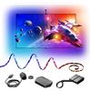 Nanoleaf 4D V2 Striscia LED Screen Mirror per TV 65, Retroilluminazione RGB Intelligente, Zigzag Flessibile con Fotocamera, Sync Musica, Wi-Fi/Bluetooth, Controllo App e Voce (Alexa/Google/Apple)