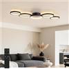 Sky angle Plafoniera LED con Telecomando, Plafoniera Dimmerabile 3000-6000K 50W 6000LM Luce Rotonda per Camera da Letto Soggiorno
