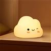 Annmore Luce Notturna LED per Bambini, Lampada Nuvola con Controllo Touch, 7 Colori Regolabili, Dimmerabile