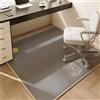 Odot Tappeto Sedia Ufficio Gaming Quadrato, Tappeto Salvapavimento Antiscivolo Protettore del Pavimento Tappetino per Sedia da Ufficio con Ruote per Parquet Piastrelle (Gatto grigio,90x90cm)