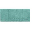 KASANOVA Tappeto bagno in 100% cotone 60x130 cm colore verde Tessile bagno