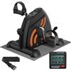 Sportneer Pedali per anziani, mini cyclette con display LCD, attrezzi per il fitness per la casa - bici da tavolo, ergometro per anziani, braccia e gambe per anziani con tappetino antiscivolo (nero)