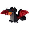 P.L.A.Y. (Pet Lifestyle And You) Willow's Mythical Plush Toy Collection, giocattolo per cani - Darby The Dragon - Drago