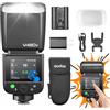 Godox V480F V480-F Flash per Fotocamera Camera Flash 7,2 V/2200mAh TTL GN50 650 Flash a Piena Potenza per Fotocamere Fuji
