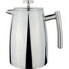 Café Stal Café Stål Belmont caffettiera da 3 Tazze, Doppia Parete, Acciaio Inossidabile, Mirror Finish, 8 Cup / 1L