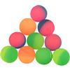 ibasenice 35pezzi Palline Rimbalzanti Da Bicolore Opaco Giocattolo Per Ragazzo Colore Misto Materiale Flessibile Elevato Rimbalzo Portatile Leggero
