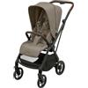 Maxi-Cosi Leona² Passeggino ultra compatto e leggero, chiusura con una mano, seduta reversibile, schienale regolabile, 3 posizioni, reclinazione piatta, 0-4 anni (0-22 kg), Twillic Truffle