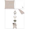Herding babybest Biancheria da letto per culla, Woodland Crew, federa 35 x 40 cm, copripiumino 80 x 80 cm, con risvolto, 100% cotone