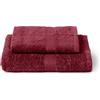 Caleffi Set Asciugamani Bagno Viso e Bidet in Cotone, Asciugamani Resistente a Lavaggi, Include 1 Asciugamano Viso 55x100 cm e 1 Asciugamano Bidet Ospite 40x60 cm, 2 Pezzi