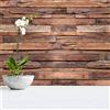 WALPLUS Adesivi da Parete Flexiplus Legname Strisce 4 Confezioni Rimovibili Autoadesivi Murali Arte Casa Soggiorno Cucina Ristorante caffè Hotel Decorazione, Vinile, Multicolore, 90 x 60 x 0.02 cm