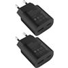 Samneer 25W USB tipo C Caricabatterie veloce 15W USB tipo A Adattatore Per:Samsung Galaxy S25 S24 S23 S22 S21 S20 A56 A55 A54 Veloce Telefono cellulareSpina di ricarica USB C Rapido Alimentator Lightning