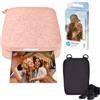 HP Sprocket Stampante fotografica istantanea portatile 2x3 pollici (rosa) Zink Pacchetto di Carta