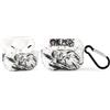 LEWOTE Compatibile con Apple Airpods Pro (2a/1a Generazione) Custodia Protettiva Divertente, Carina, Cartone Animato con Portachiavi (Shan Ye)