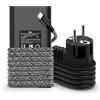 SIKER Alimentatore CA da 65 W/Caricabatteria Compatibile con HP Elitebook X360, Spectre, Chromebook, ProBook, Elite x2, Envy, Reise-Notebook Typ C
