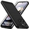iVoler Cover per Motorola Moto G56 5G con 2 Pezzi Vetro Temperato, [Antiurto di Grado Militare] Protettiva Custodia, Sottile Morbida in Silicone TPU Anti-Impronte Anti-Graffio Case, Nero