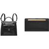 Fossil Donna Parker Borsa in pelle nera e portafoglio Liza, Set