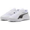 PUMA Scarpe Sportive da Indoor Solarflash III per Ragazzi 28, White Black