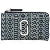 MARC JACOBS The Top Zip Multi Wallet, Portafogli Donna, Sun Faded Denim, Taglia Unica