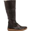 El Naturalista N5313 Coral, Stivaletti Bassi con Lacci Donna, Nero, 37 EU Larga