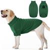 ASENKU Maglione Invernale per Cani Taglia XL Grande, Maglia per Cane Treccia Collo Alto con Foro Guinzaglio Indumento Invernale per Corgi Shiba Inu Border