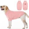 ASENKU Maglione Invernale per Cani Taglia XL Grande, Maglia per Cane Treccia Collo Alto con Foro Guinzaglio Indumento Invernale per Corgi Shiba Inu Border