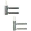 Gedotec Cerniera a forare Variant frame part V 3400 WF per porte a battente | acciaio zincato | cerniera DIN sinistra e destra | portata 40 kg