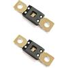 parts PTT MEGA/AMG Fusibile 500 Amp, 32 V, serie 298, ritardo temporizzato, fusibile con bullone, perno filettato M8,5/16 - Automotive/Marine (500A - 2PACK)