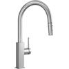 CECIPA Rubinetto Lavello Cucina Estraibile con Doccetta, Miscelatore Cucina Acciaio Inox, Rubinetto Cucina, Rubinetti Cucina Girevole 360°, Fontana Lavello Cucina 2 Getti