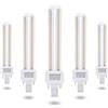 Aigostar Lampadina PLC LED G24 15W, Bianco Caldo 3000K, 1620lm, Angolo a Fascio 360°, Non Dimmerabile, Confezione da 5