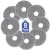 VIEWALL Strofinacci per Roborock QV 35A/QV35S,Qrevo S,Qrevo pro,Saros 10R/Z70,Qrevo Edge/Curv/Master/Slim,Qrevo S5V Aspirapolvere Nuovo Migliorato Microfibra Morbida Lavabile e Riutilizzabile