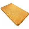 Reyox Tappeto Bagno,Tappetino per Il Bagno Antiscivolo, Tappeto Tinta Unita Soffice Pelo Corto per Bagno Salotto Camera da Letto Giallo 40 x 60 cm