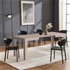 Shally Dogan Tavolo Allungabile da 4 a 6 Posti per Sala da Pranzo e Cucina, Tavolo Estensibile da 120 a 200 cm con Apertura a Scorrimento, Struttura Robusta, Design Moderno Salvaspazio (Olmo)