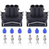 Doo Engy Kit di riparazione per connettore, alloggiamento di ricambio, connettore di riparazione, spina di riparazione con presa, morsetti per 100 C4 80 B4 A2 8Z A3 8L A4 B5 A6 A8 D2 Allroad C5