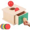 Starvortex Giocattoli Educativi Montessori per Bambini - Salvadanaio in Legno con Monete, Sorter di Forme e Impilabile Sensoriale, Ragazzi e Ragazze