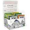 YVY MATÉ Yerba Mate Cofanetto Degustazione Mate Bio | 42 bustine di tè maté naturale | Assortimento di 6 miscele di mate in bustina naturale da infusione | Infusione Detox 42 giorni