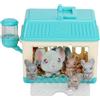 Little Live Pets Lil Mouse Toy Playset Pack, Mama Surprise Mouse Collezione Famiglia Peluche Collezione Interattiva Pasqua Baby Girl Regali, Giocattolo per Bambini 5+