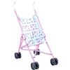 Simba Passeggino per bambole - Passeggino pieghevole per bambini dai 3 anni in su, giocattolo leggero da viaggio, con cintura di sicurezza e design elefante, pieghevole, altezza 55 cm