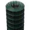 Generico Rete Recinzione Elettrosaldata Metallica Zincata o Plasticata VERDE maglia 50X75 mm Rotolo 25 mt (PLASTICATA VERDE, H:175CM)